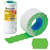 Label tape 26х12 mm, wave, green, set of 5 rolls 800 EA., BRAUBERG