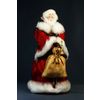 Потешный промысел / Boneca lembrança de porcelana "Personagem de conto de fadas. Papai Noel com casaco de menino"