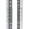 "MS KD" metal rack, team rack, 2000 x1000 x300 mm, 4 shelves