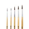 BRAUBERG brushes, set of 5 PCs (made of cloth pony round № 1, 2, 3, 4, 5), blister