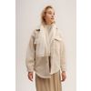 Оренбургский Пуховый Платок / Openwork downy tippet, ecru color
