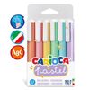 CARIOCA / Set of highlighter markers "Pastel" 6 colors, 1-4.5 mm