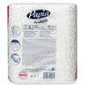 PAPIA / 3-layer paper towels, 23x13 cm, white, soldered 2 pcs. (2x11.2 m)