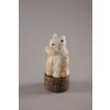 Chipmunk hand carved stone