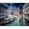 Опт-картина / Painting by numbers 40x50 City on the water