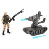 Играем вместе / Juguemos juntos / Conjunto de soldados con armas
