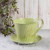 Kaemingk / Decorative planter for flowers Cup Autumn Provence 23 * 20 cm, metal