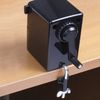 Sharpener mechanical BRAUBERG "Black Jack", metal mechanism, black