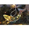 Ленивые Бобры / Lazy Beavers / A set of mirrored Christmas tree decorations "Sea inside" big in a gift box