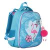 Satchel BRAUBERG PREMIUM, 2 डिब्बे, किचेन के साथ, "फ्लेमिंगो", 38x29x16 सेमी