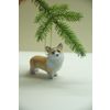 Ярославская майолика / Đồ chơi Giáng sinh "Corgi Tucker"