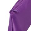 Pencil case-cosmetic bag PYTHAGORAS zipper, textile, violet, 19х4х9 cm
