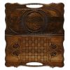 GamesDealer / Нарды резные "Бесконечность 2" 50 с ручкой, Haleyan