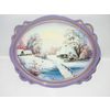 Сувениры из Н.Тагила / Souvenirs from N. Tagil / Tray "Subject painting. Country winter", 30x25 cm
