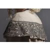 Снежинка / Snowflake / Coat "Mademoiselle" semi-adjacent silhouette with one-piece sleeves