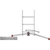 Stepladder aluminum S100 ProfiLOT 2x9 + 1x8 steps, Hailo