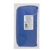Pencil case-cosmetic bag PYTHAGORAS zipper, textile, blue, 19х4х9 cm