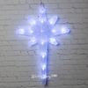 Kaemingk / LED Figur Polar Star mit Funkeln 56 cm, 30 kaltweiße LED Leuchtmittel, IP44