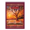 HATBER / Notepad "Sách", 60 tờ A5 (145x205 mm), xoắn ốc, bìa cứng, bìa cứng, lồng