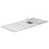 Chất kết dính BRAUBERG tráng PVC 80 mm có góc, màu xanh lá cây (tăng gấp đôi thời gian sử dụng)