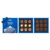 Congratulation 09 Gift set: handmade chocolates, chocolate candies (like "Cuts") 205g
