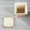 Керамика ручной работы / Flower pot "Bamboo" 2 l