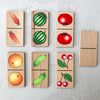 Zartoy / Children's domino "Fruits and vegetables"