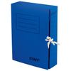 Thư mục lưu trữ có bìa A4 (325x250 mm), 75 mm, lên đến 700 tờ, bìa cứng sóng siêu nhỏ, BLUE, STAFF