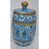 Беломорские узоры / Wooden barrel "Shenkur blue painting" 11 cm