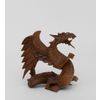 Decor and Gift / Wooden figurine "Winged dragon" 15 cm