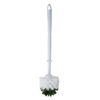 ЛЮБАША / Toilet brush without stand, plastic, white-green