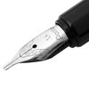 Pluma estilográfica PENTEL (Japón) "Tradio Calligraphy", cuerpo negro, trazo de escritura 1,4 mm, negro