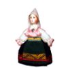 Потешный промысел / Souvenir doll "Estonian female costume, mid 19th century"