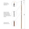 Brush art is a professional ART BRAUBERG "CLASSIC", the bristle brush, flat, No. 4, long handle