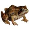 Ремеко / Ornamental garden figure "Toad", L15 W12H7,4cm.