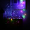 Luazon Lighting / Garland "Ponytail", 10 strands of 1 m