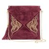 Торжокские золотошвеи / Suede bag "Butterfly"