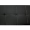 RAMART / Soft folding sofa "Modesto", 1900х900х820 mm, eco-leather, black