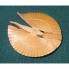The bird of happiness wood diameter 25 cm flat