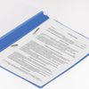 Raccoglitore in plastica STAFF, A4, 100/120 micron, blu