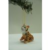 Ярославская майолика / Christmas toy "Amur tiger"