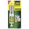 UHU / Glue epoxy Plus EndFest two-component in a syringe, 25 g blister with euro suspension