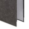 Cartella cancelleria OFFISBURG, dorso rinforzato, copertina in marmo, 80 mm, con angolo, nero