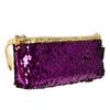 Сималенд / Pencil case for school with a zipper "Sequins"