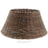 Kaemingk / Christmas tree basket Country Style 70 * 28 cm brown