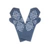MITTENS for women with beaded embroidery