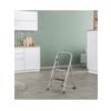 Stepladder steel + aluminum K60 StandartLine 2 wide steps with mat Hailo