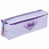 Pencil case-cosmetic bag INLANDIA, soft, translucent "Glossy", purple, 20х5х6 cm