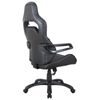 Computer chair BRABIX "Nitro GM-001", fabric, eco-leather, black