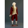 Потешный промысел / Souvenir doll "Male court costume. France., Mid-18th century."